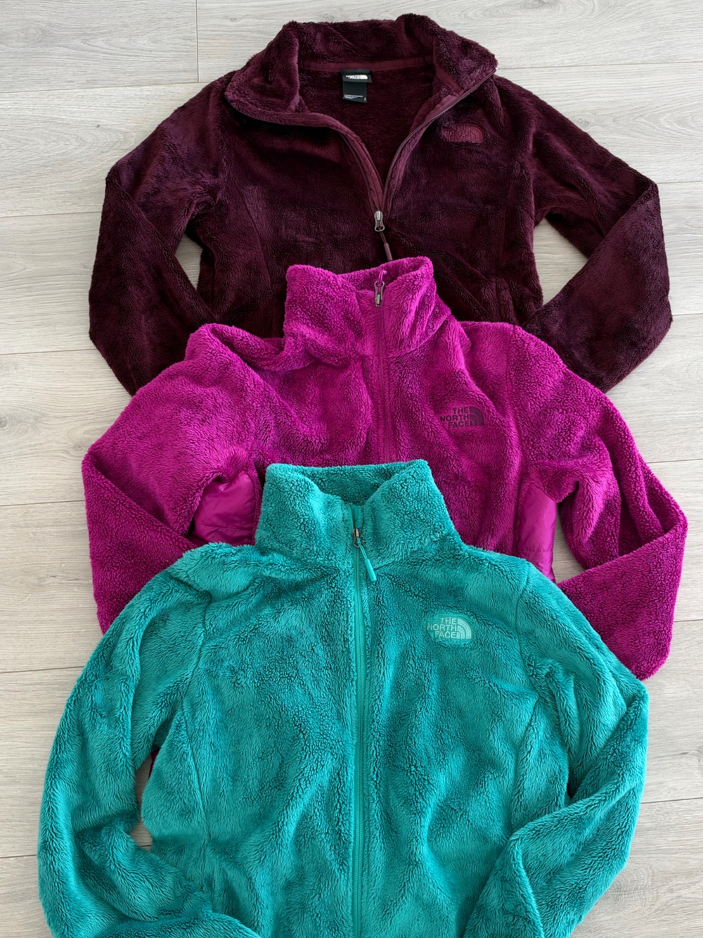 The North Face Jacket Bundle x 3